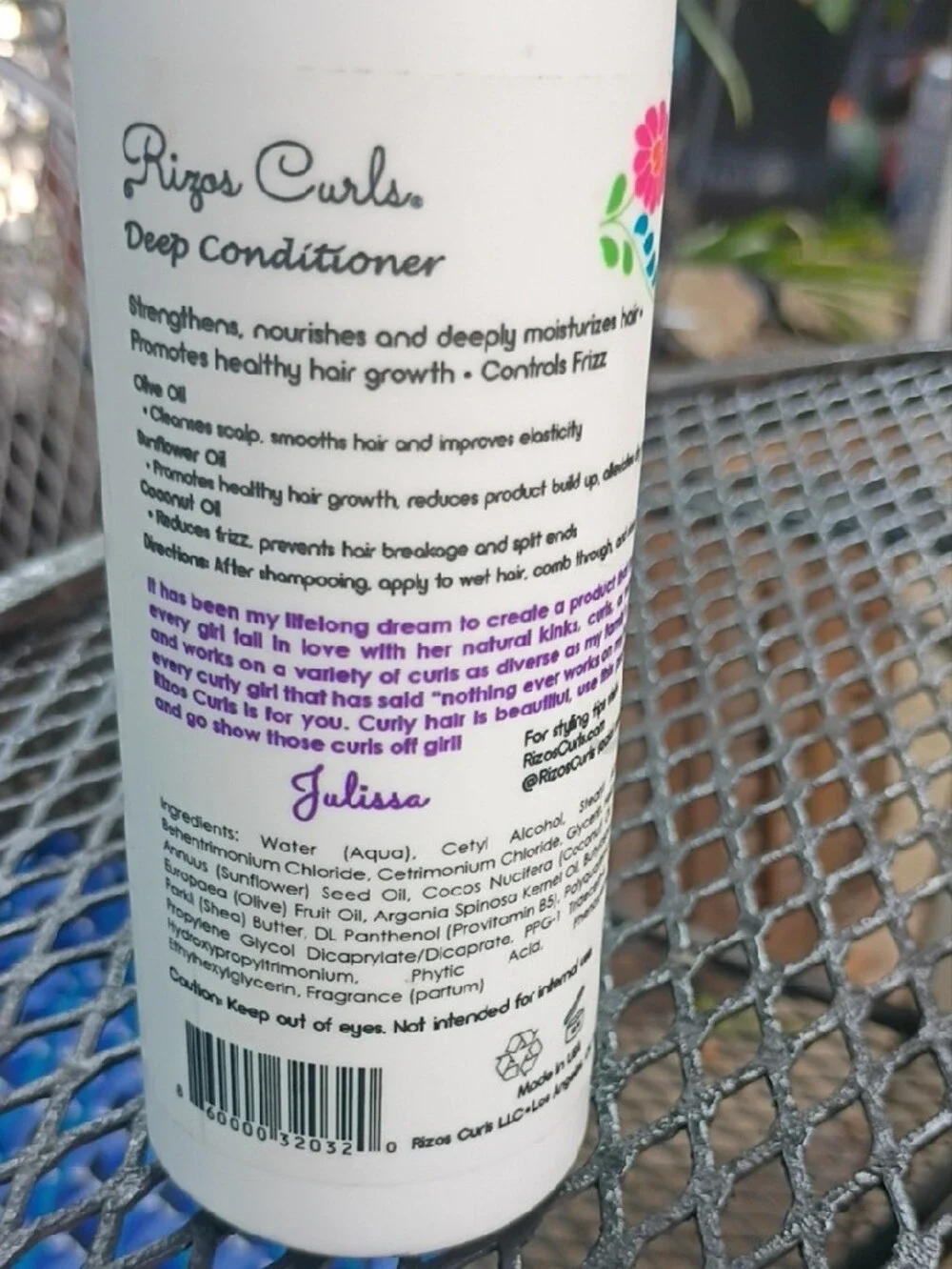 Deep Conditioner - White (Hydrating Curl Care)